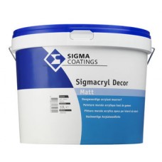 Sigmacryl  Decor Satin Wit